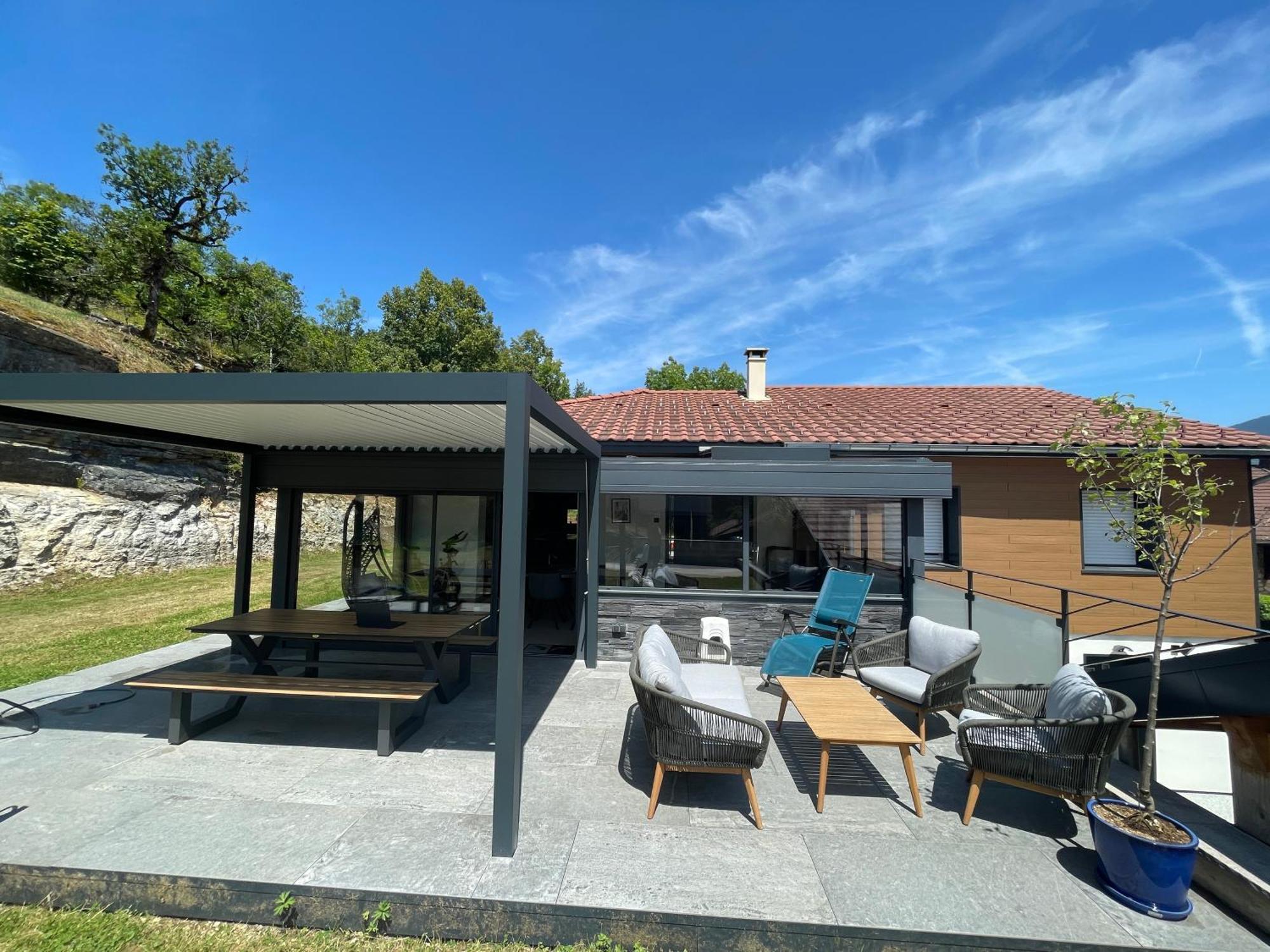 Maison Cosy A La Montagne Chatillon-en-Michaille Exterior foto